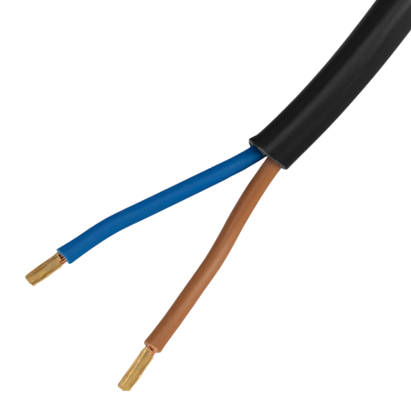 Шнур сетевой Energy Series DENZEL, ПВС, 1,5 м, 2 x 1,5 мм, с неразборной вилкой, черный Шнур сетевой Energy Series DENZEL, ПВС, 1,5 м, 2 x 1,5 мм, с неразборной вилкой, черный