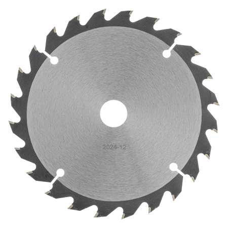 Пильный диск по дереву DENZEL ф160 х 20 мм, 24 зубьев