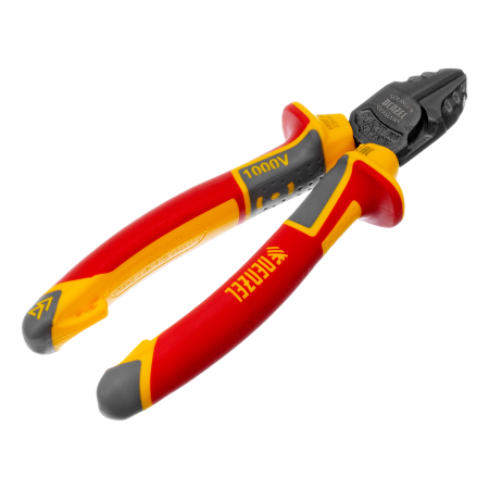 Бокорезы DENZEL диэлектрические рукоятки, до 1000 В, трехкомпонентные рукоятки, 160 мм