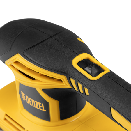 Машина плоскошлифовальная вибрационная DENZEL VS-90-187, 240 Вт, 6000-11000 об/мин