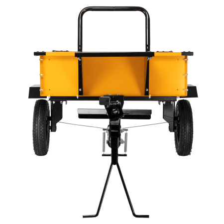 Прицеп для мотоблока DENZEL TT-500, оцинк., груз. 500 кг, рег. сцепка, колеса 4.00-10, в упаковке