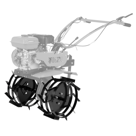 Грунтозацепы DENZEL 425/200 мм, посадка круг 30 мм, комплект 2 шт