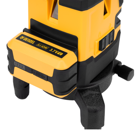 Лазерный уровень DENZEL LX 05 Red, 20 м, 635 нм, аккумулятор Li 5200 mAh, резьба 5/8