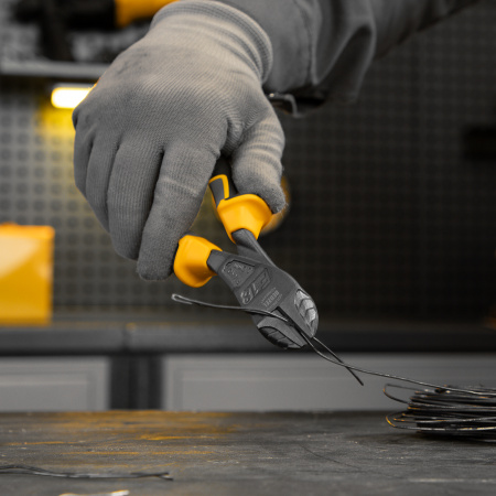 Бокорезы усиленные DENZEL 180 мм, трехкомпонентные рукоятки Denzel