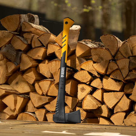 Колун DENZEL, F17, 2500 гр, двухкомпонентная рукоятка, 710 мм