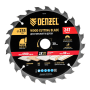 Пильный диск по дереву DENZEL ф235 х 30 мм, 24 зубьев