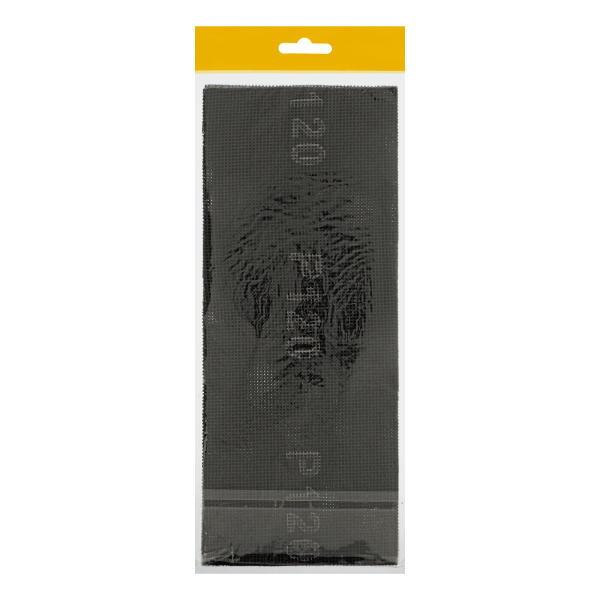 Сетка абразивная DENZEL 75173, P120, 115 x 280 мм, 5 шт.