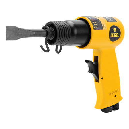 Пневматический молоток DENZEL НР4500 + набор насадок, 113 л/мин, 4500 уд/мин