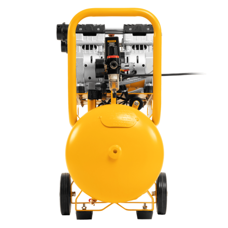 Компрессор безмасляный, малошумный DENZEL DLS 1500/50, 1500 ВТ, 2x750, 50 л, 260 л/мин