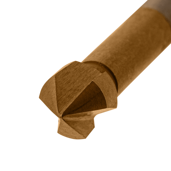 Зенковка конусная DENZEL под М4, HSS, по металлу, 6-гранный хвостовик