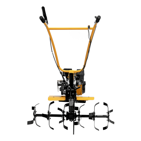 Мотоблок DENZEL DPT-170SB, 7 л.с., ремен.сцеп, фрез 3х4, ШОМ, без колес, передачи 2В/1Н