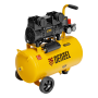 Компрессор безмасл. малошумный DENZEL DLP-950/24, 950Вт,24 л, 2850 об/мин, 170 л/мин Компрессор безмасл. малошумный DENZEL DLP-950/24, 950Вт,24 л, 2850 об/мин, 170 л/мин