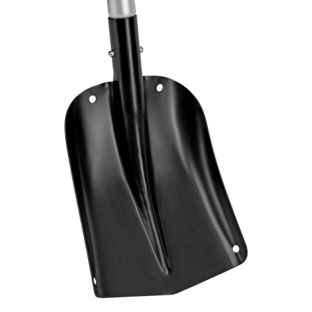 Лопата автомобильная, алюминиевая, 212х280х650-815 мм, телескопический черенок Denzel