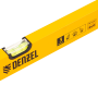 Уровень алюминиевый DENZEL 33684, 1200 мм, 3 глазка, фрезерованный