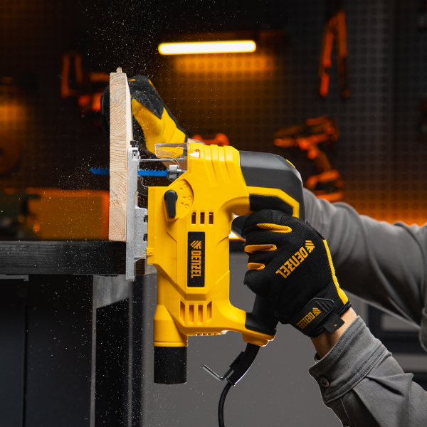 Лобзик электрический DENZEL JS-80, 650 Вт, 80 мм