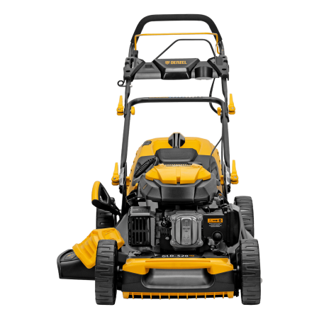 Газонокосилка бензиновая DENZEL GLD-520SP, 196 см3, ширина 52 см, привод, 7 уровней