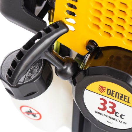 Триммер бензиновый DENZEL DGT 330, 33 см3, 1.8 л.с, неразъемная штанга