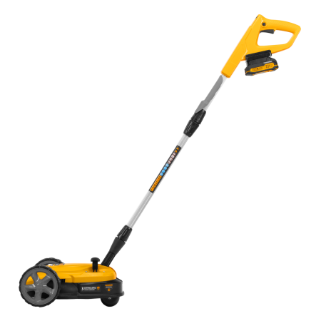 Портативная аккумуляторная газонокосилка DENZEL CLM-22, Li-ion, 20В, 220 мм