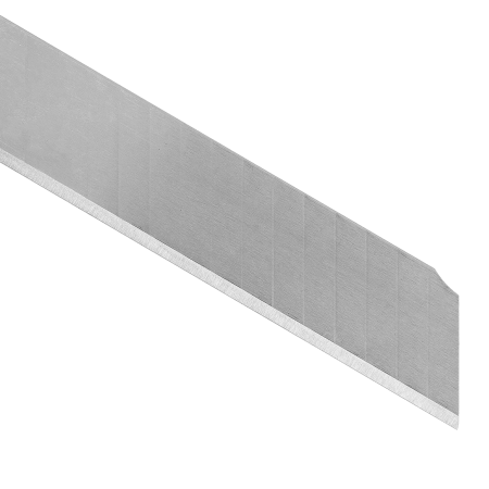 Лезвия DENZEL 18 мм, сталь SK5 - 0,5 мм, многосегментные, 10 штук