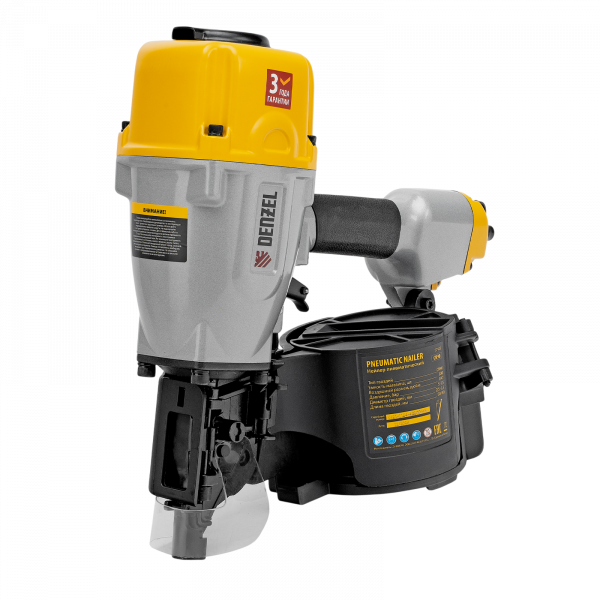 Нейлер пневматический DENZEL CN90 для гвоздей CNW от 50 до 90 мм