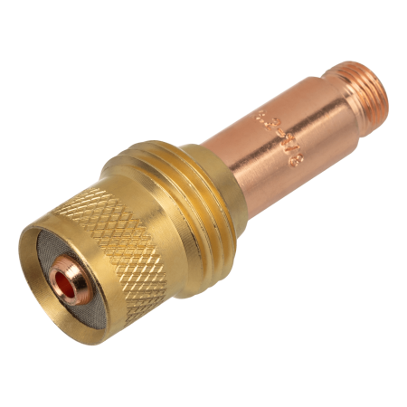 Держатель цанги с газовой линзой для электрода DENZEL 2,4 мм, 2 шт Держатель цанги с газовой линзой для электрода DENZEL 2,4 мм, 2 шт