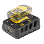 Устройство зарядное для аккумуляторов DENZEL BCH-20-4.5, Li-Ion, 20 В, 4,5 А
