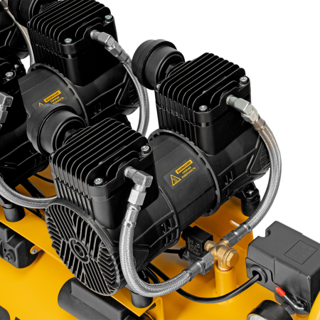 Компрессор безмасл. малошумн. DENZEL DLP-4500/150, 4,5 кВт, 3х1,5 кВт,150 л, 2850 об/мин,750 л/мин Компрессор безмасл. малошумн. DENZEL DLP-4500/150, 4,5 кВт, 3х1,5 кВт,150 л, 2850 об/мин,750 л/мин