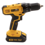 Аккумуляторная дрель-шуруповерт DENZEL CDL-IB-18-02, 18 В, Li-Ion, 2 x 1.5 Ач
