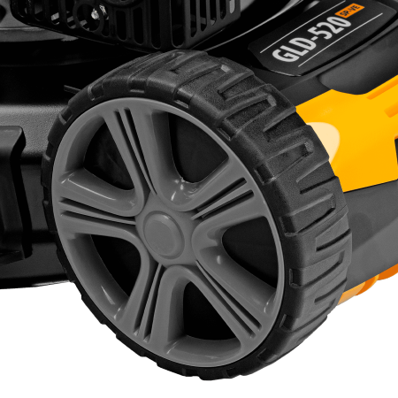 Газонокосилка бензиновая DENZEL GLD-520SP-VE, 196 см3, ширина 52 см, электрический старт