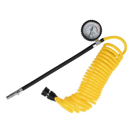 Компрессор автомобильный DENZEL AC-75, 12 В, 10 атм., 75 л/мин, LED