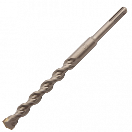 Бур по бетону DENZEL 705037, 16 x 210 мм, двойная спираль, три пылеотводящие кромки