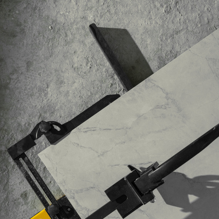 Плиткорез рельсовый DENZEL 1000х16мм, каретка на подш., стальная станина, усил. рукоятка-пенал