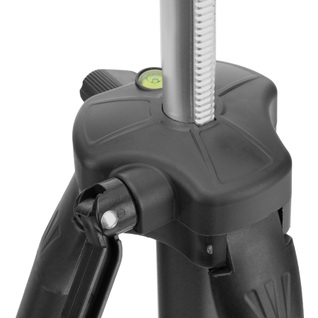 Лазерный уровень DENZEL DQB-T, 30 м, зеленый луч, батарейки, штатив