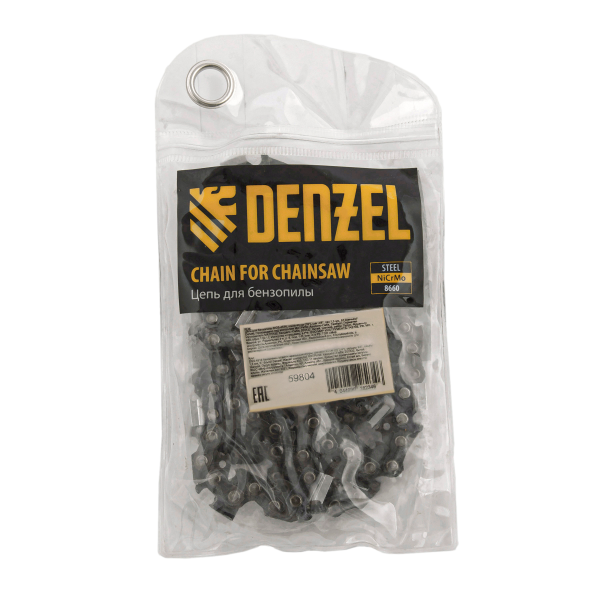 Цепь для бензопилы DENZEL DGS-4516 59804, шина 40 см, шаг 3/8, паз 1.3 мм, 57 звеньев