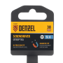 Отвертка DENZEL SL6x38 мм, CrV, трехкомпонентная рукоятка
