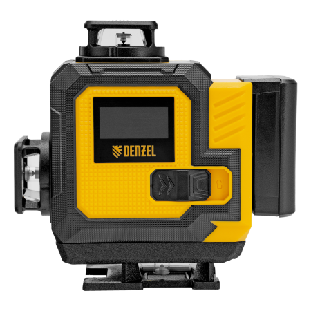 Лазерный уровень мультипризменный DENZEL DLV 360-4T, 30 м, зеленый луч, Li-Ion 2,4 Aч, штатив