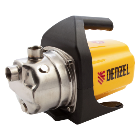 Насос садовый поверхностный DENZEL GP1000Х, 1000 Вт, 3500 л/ч, высота подъема 44 м