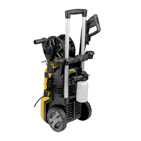 Моечная машина высокого давления DENZEL R-200D, 2400 Вт, 200 бар, 420 л/ч, с барабаном