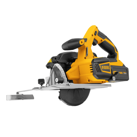 Пила циркулярная аккумуляторная бесщет. DENZEL CCS-165, 18В Li-Ion