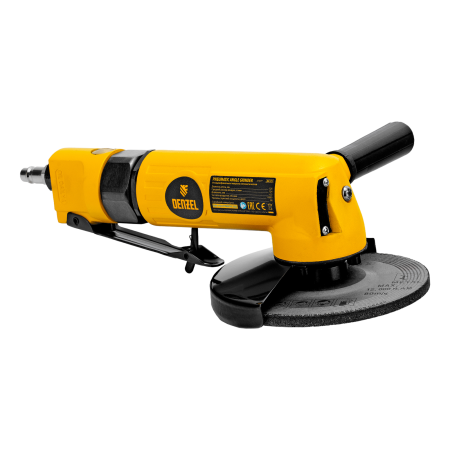 Пневматическая углошлифовальная машина DENZEL AG125, 11000 об/мин, 125 мм, 186 л/мин