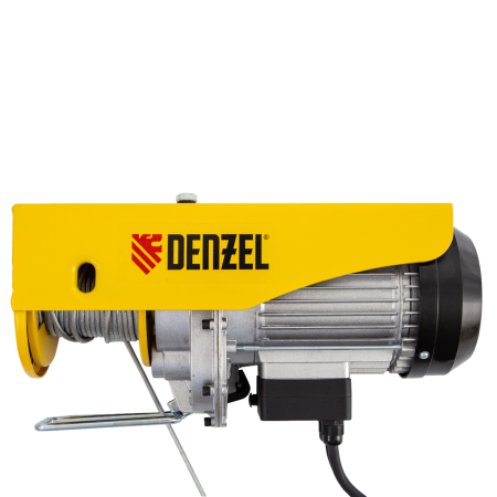Тельфер электрический DENZEL TF-500, 0.5 т, 1020 Вт, высота 12 м, 10 м/мин