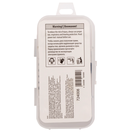 Коронка по металлу DENZEL 724008, 29 мм, твердосплавная