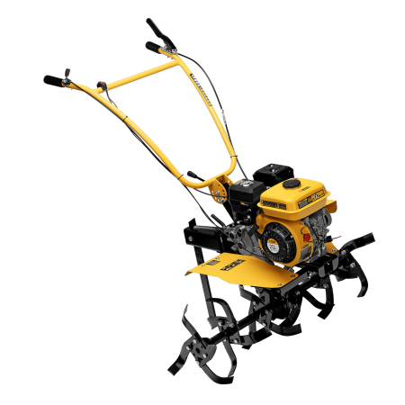 Мотоблок DENZEL DPT-170SB, 7 л.с., ремен.сцеп, фрез 3х4, ШОМ, без колес, передачи 2В/1Н