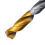 Сверло спиральное по металлу DENZEL 11 x 142 мм, Р6М5, Golden Tip 
