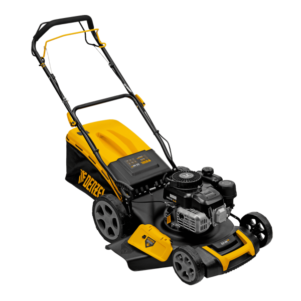 Газонокосилка бензиновая DENZEL GLR-460SP-ZS, 149 см3, ширина 46 см, привод, травосборник 65 л Газонокосилка бензиновая DENZEL GLR-460SP-ZS, 149 см3, ширина 46 см, привод, травосборник 65 л