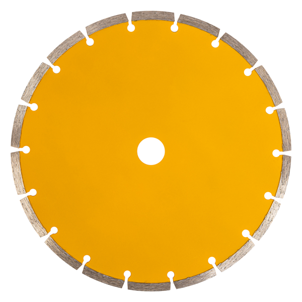 Диск алмазный отрезной DENZEL73104, сегментный, 230 x 22.2 мм, сухая резка