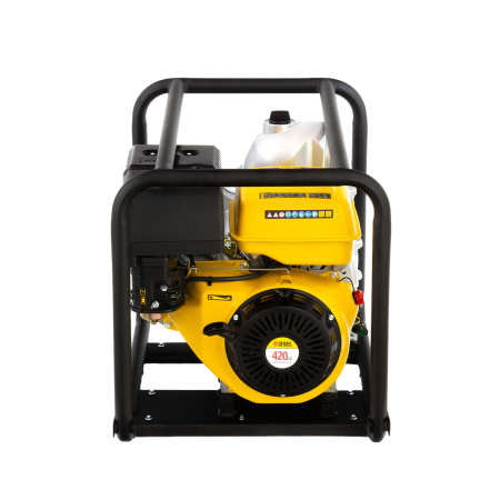 Мотопомпа бензиновая DENZEL PX-80D, 15 л.с, 3, 1500 л/мин, глубина 8 м, напор 30 м