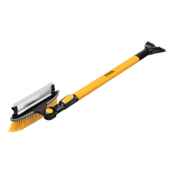 Щетка-сметка со скребком DENZEL телескоп, поворотная голова, водосгон 950-1320 мм Щетка-сметка со скребком DENZEL телескоп, поворотная голова, водосгон 950-1320 мм