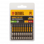 Бита DENZEL IMPACT, PZ1x50 мм, лазерная обработка шлица, сталь S2, 10 шт., Е 6,3