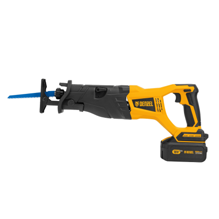 Пила сабельная аккумуляторная бесщет DENZEL BRC-120, 18В Li-Ion